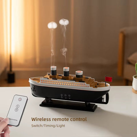 How Jellyfish Mist Transforms Your Room: A Soothing Experience with the Titanic Ship Humidifier