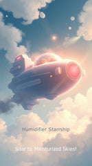 Humidifier Starship: Soar to Moisturized Skies!